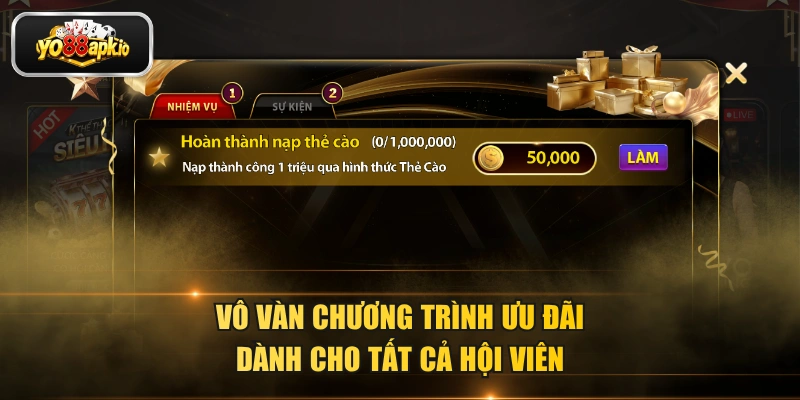 Vô vàn chương trình ưu đãi dành cho tất cả hội viên